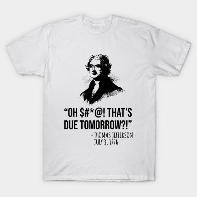 Thomas Jefferson T-Shirt by martinroj